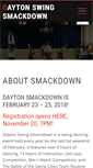 Mobile Screenshot of daytonswingsmackdown.com